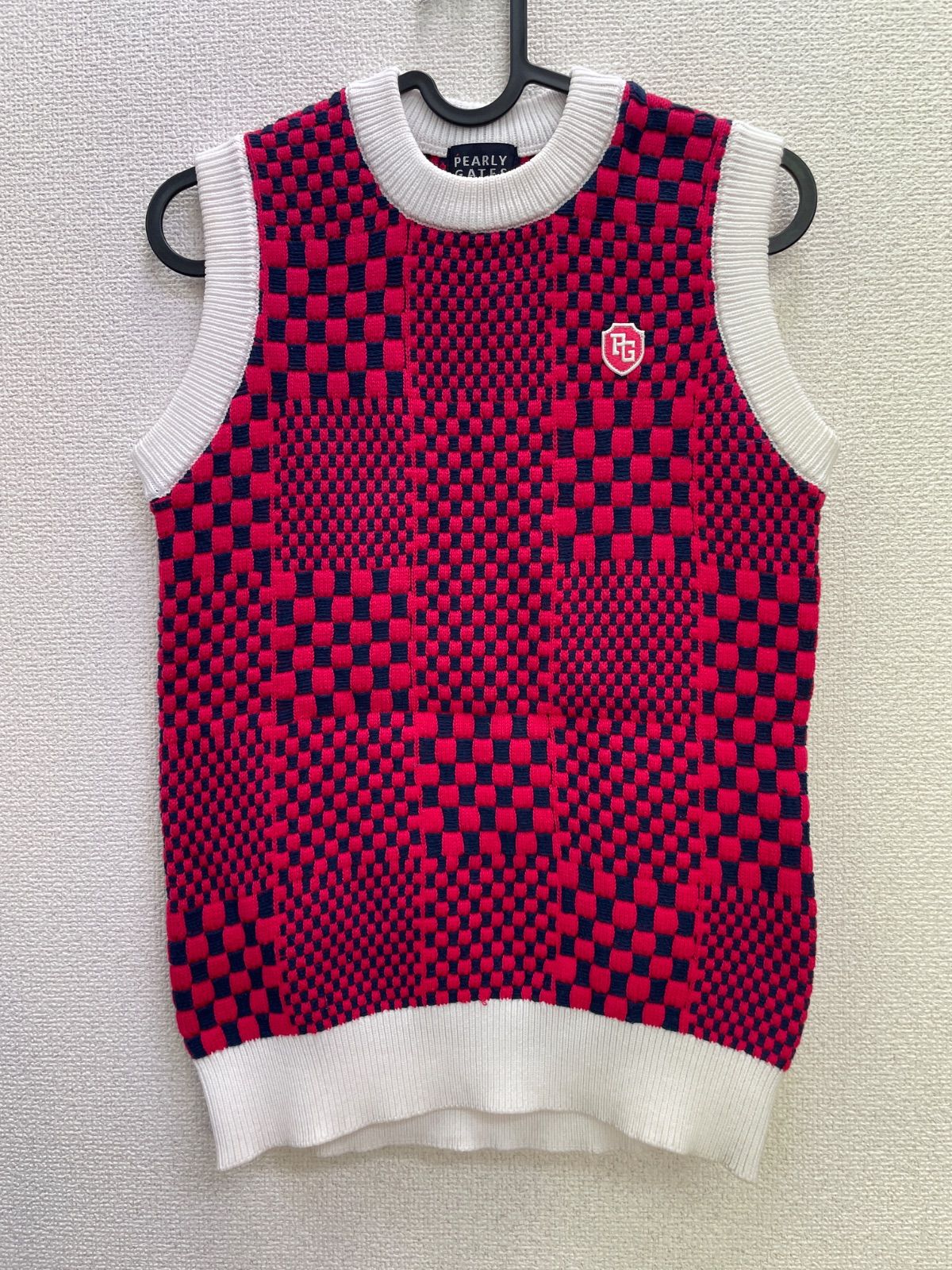 ⑩PEARLYGATES パーリーゲイツ ニットベスト ゴルフウエア レディース