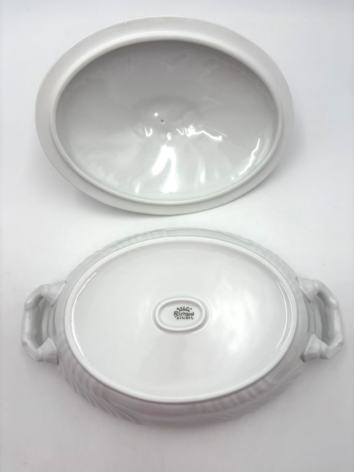 美品】Richard Ginori リチャードジノリ ベッキオホワイト スープ
