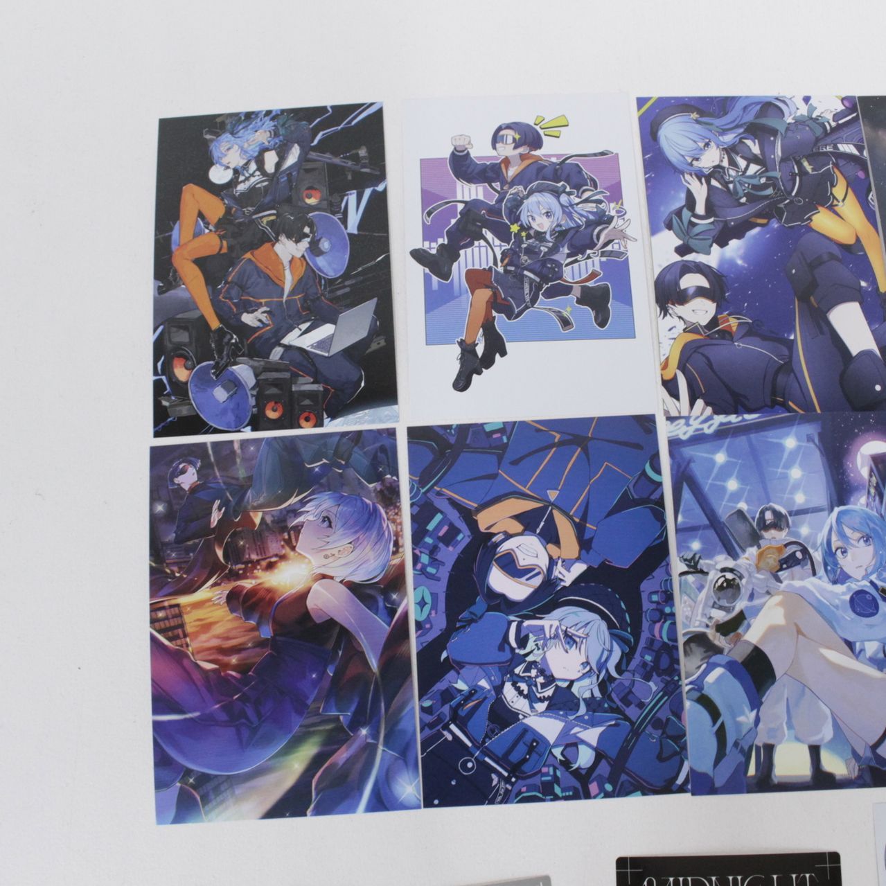 ☆加古川物流】中古 星街すいせい＆TAKU MGO STICKER＆POST CARD SET