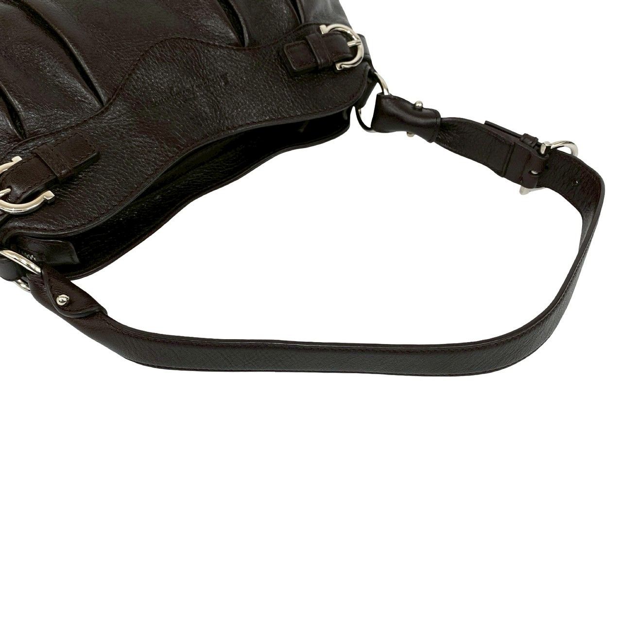 極 美品 Salvatore Ferragamo サルヴァトーレフェラガモ ガンチーニ