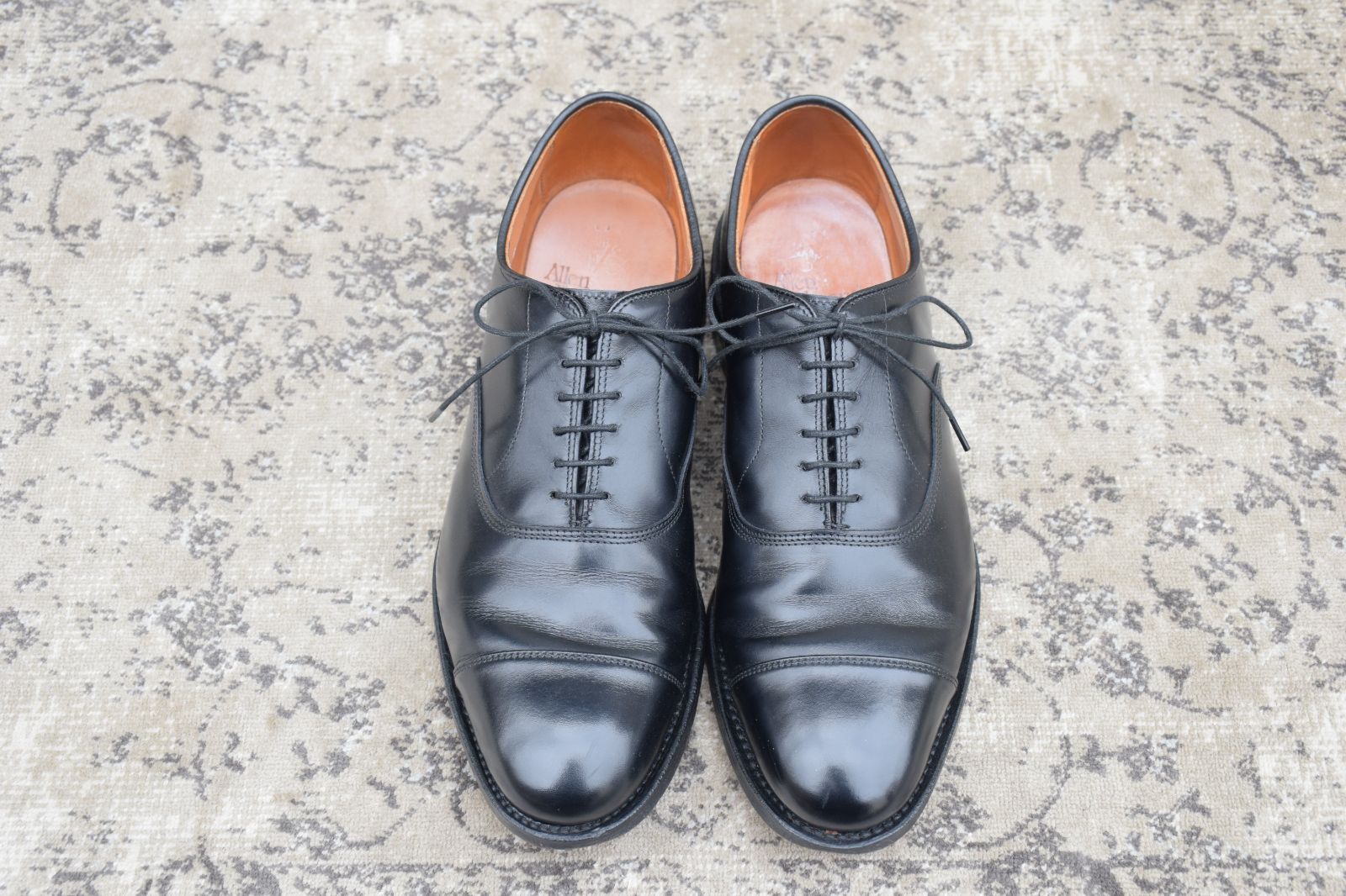 Allen Edmonds アレンエドモンズ Park Avenue パークアベニュー ストレート 内羽根 黒 ブラック US 8 C 26 cm W 3434