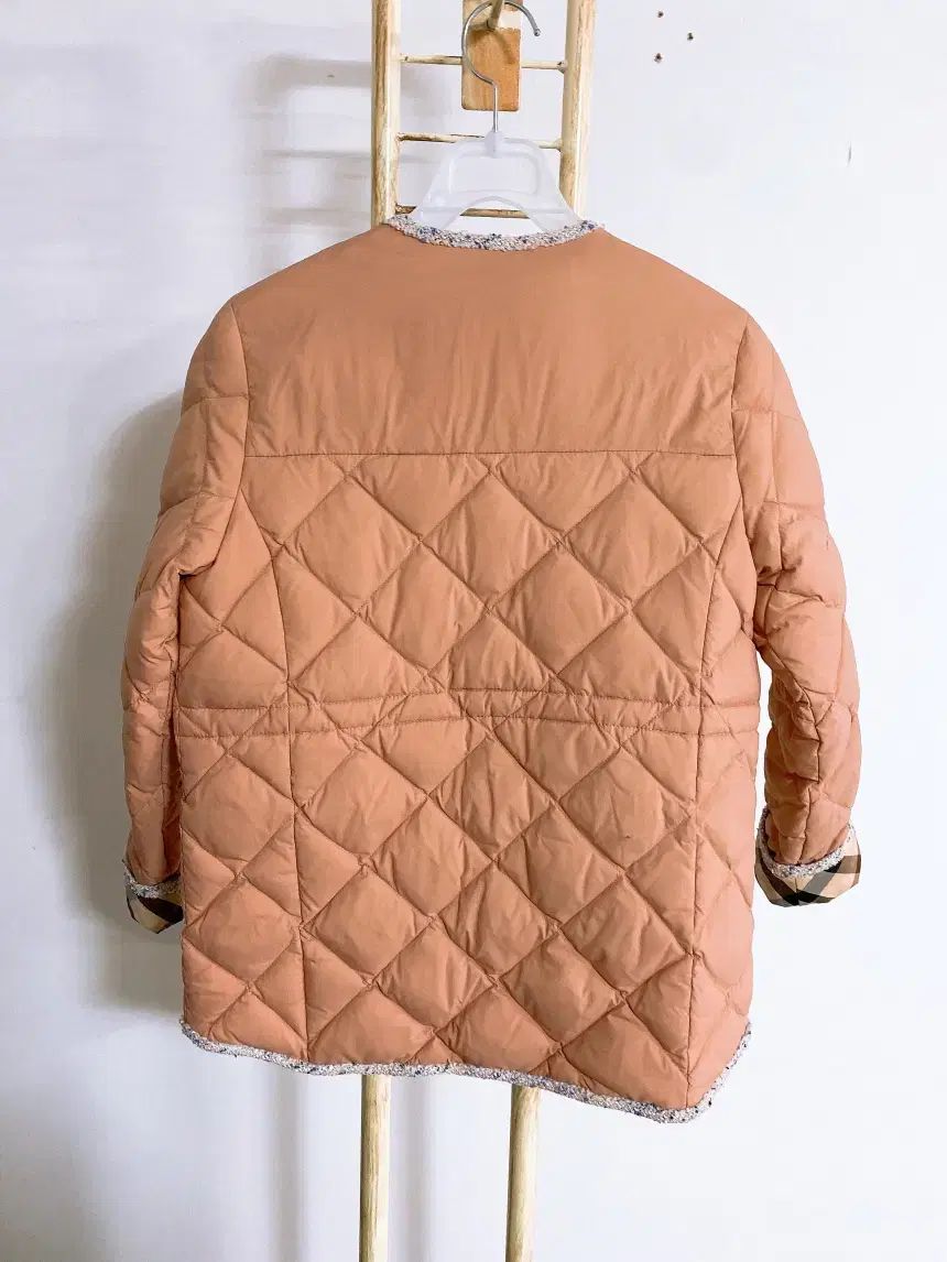  ヴィンテージ ジュニア150 13 Y DAKSジュニアグースダウンツイードCHECKキルティング その他 ジャケット ブルゾン