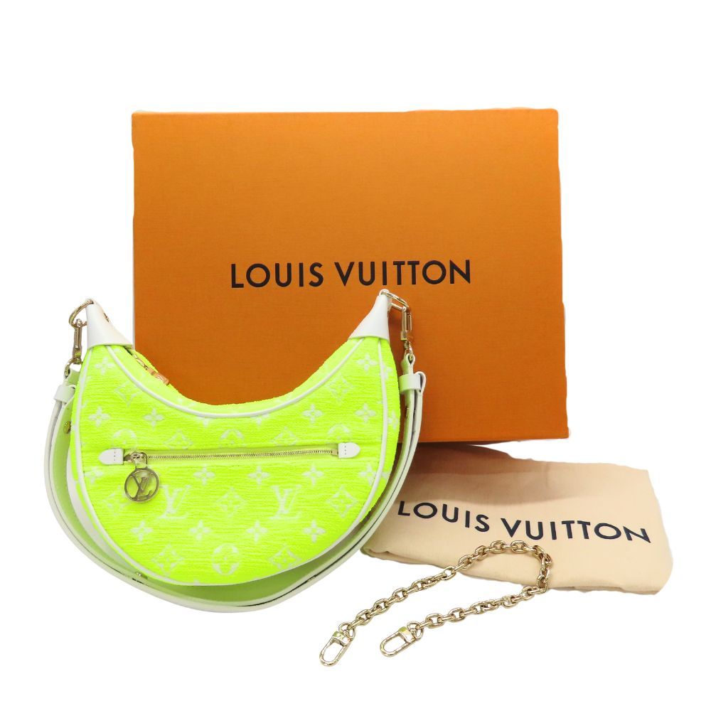 ルイヴィトン LOUIS VUITTON M 81484 モノ ジャガード ベルベット LVマッチ ループ イエロー チェーンショルダーバッグ ウィメンズ 2025 プレフォール テニス 無料ギフトラッピング承ります