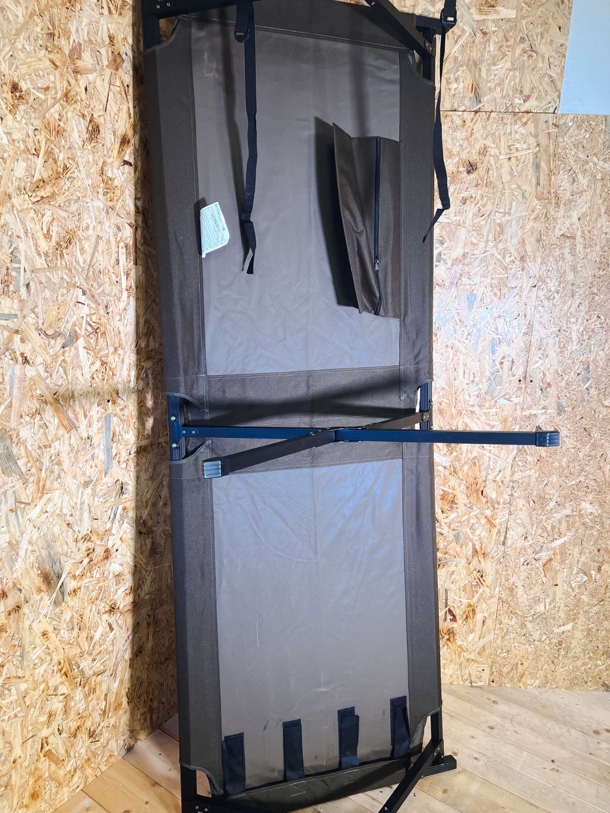 2個セット】ogawa アルミGIベッド 折りたたみ コット 収納袋付