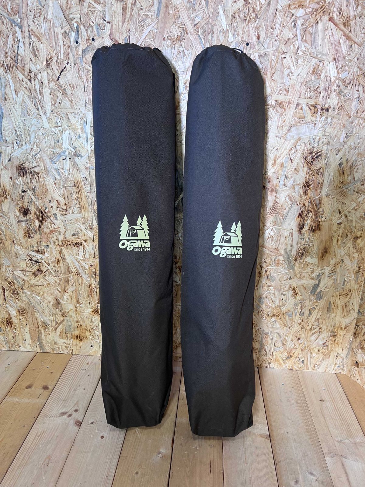 2個セット】ogawa アルミGIベッド 折りたたみ コット 収納袋付