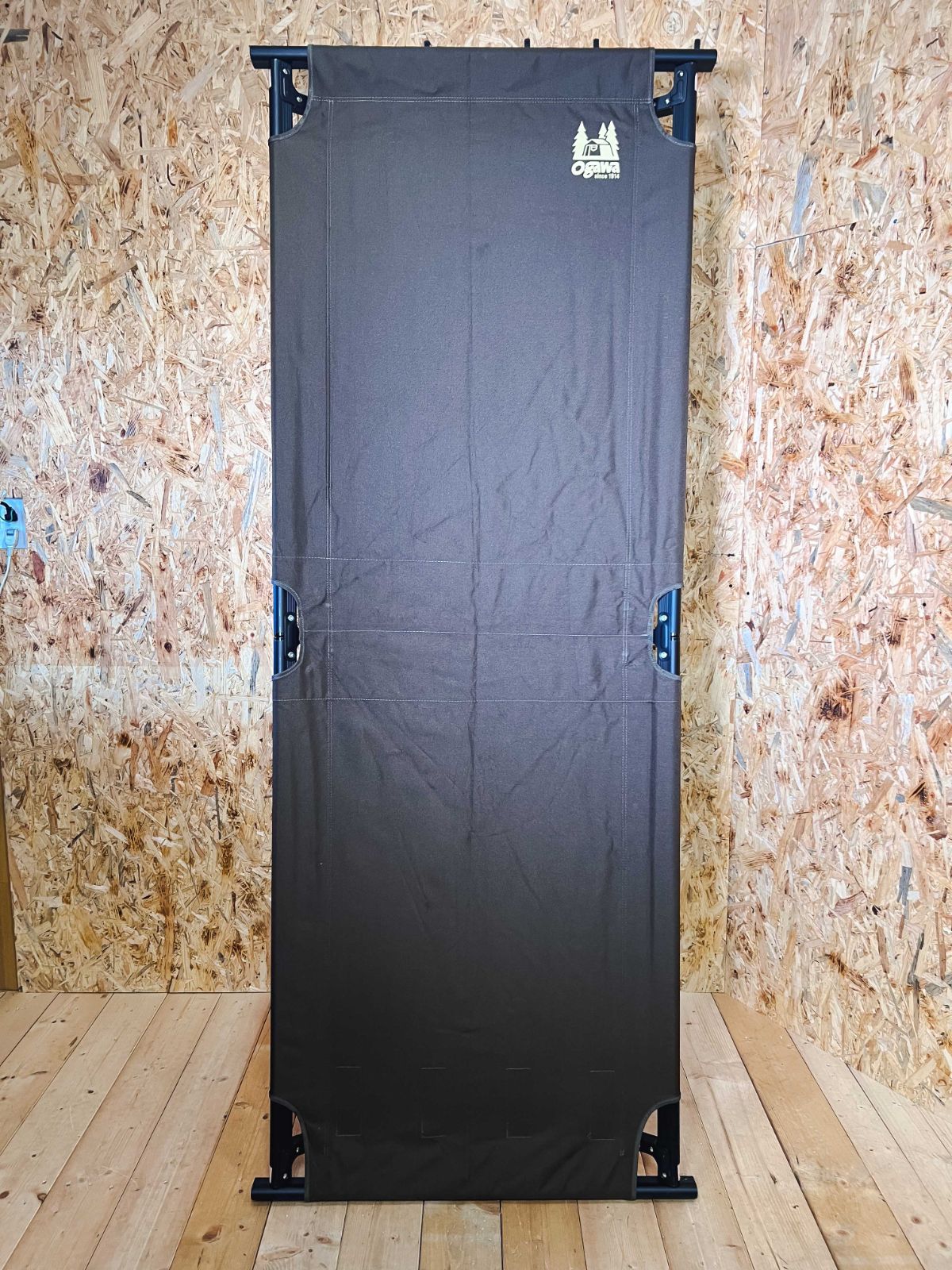 2個セット】ogawa アルミGIベッド 折りたたみ コット 収納袋付