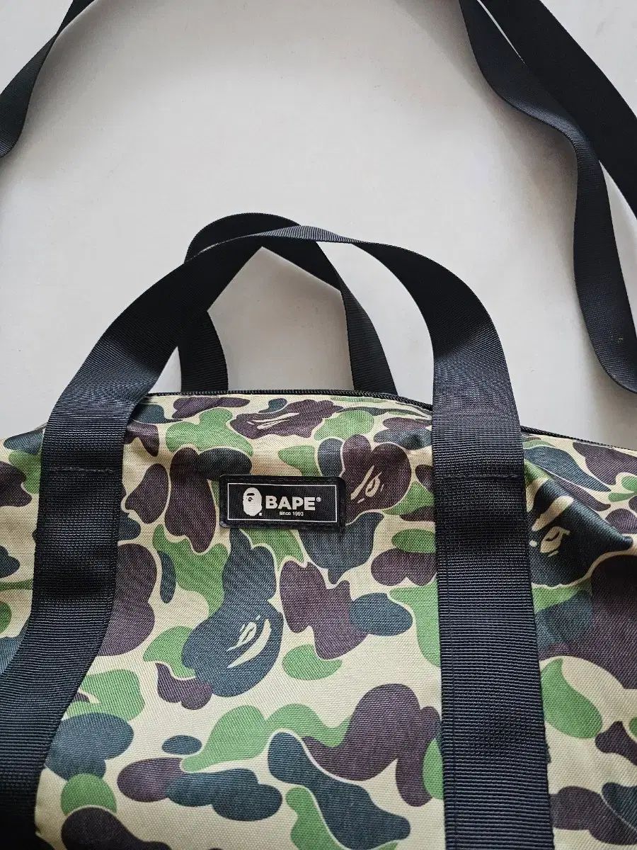 正規品/雑誌付録 A BATHING APE(アベイシングエイプ) カモ ボストン
