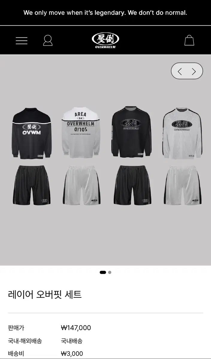 圧倒レイヤー オーバーサイズ セット 刺繍