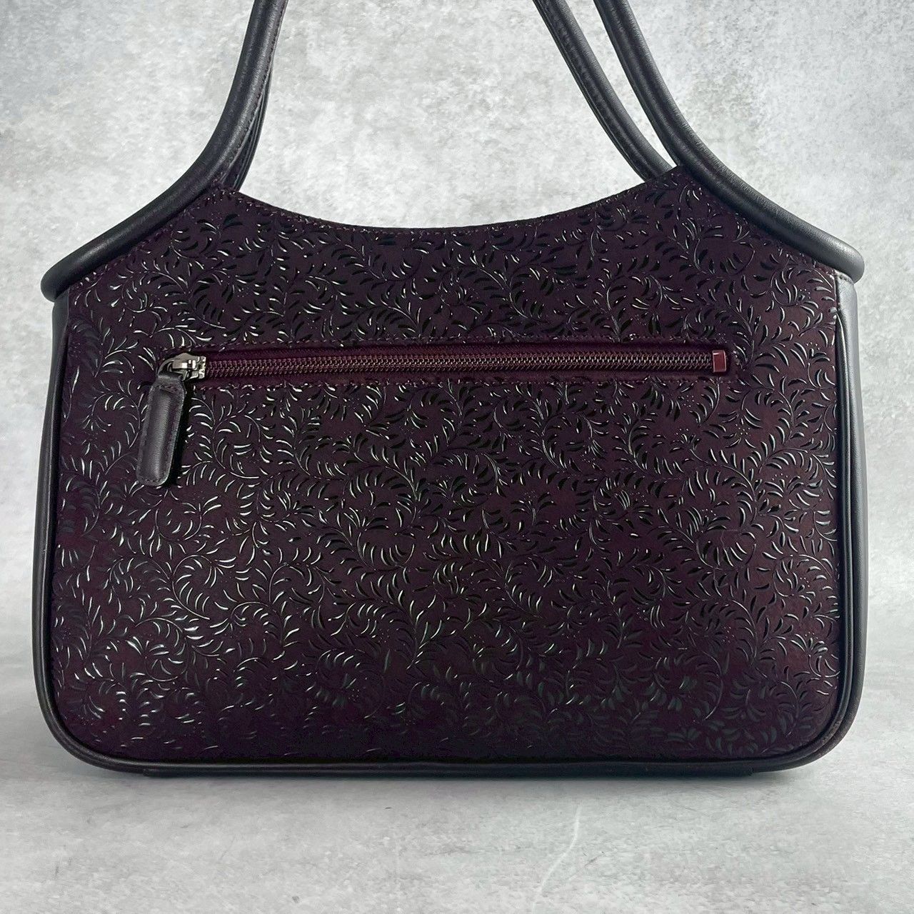 美品✨印傳屋 インデンヤ フォーマルハンドバッグ 冠婚葬祭 レザー 鹿