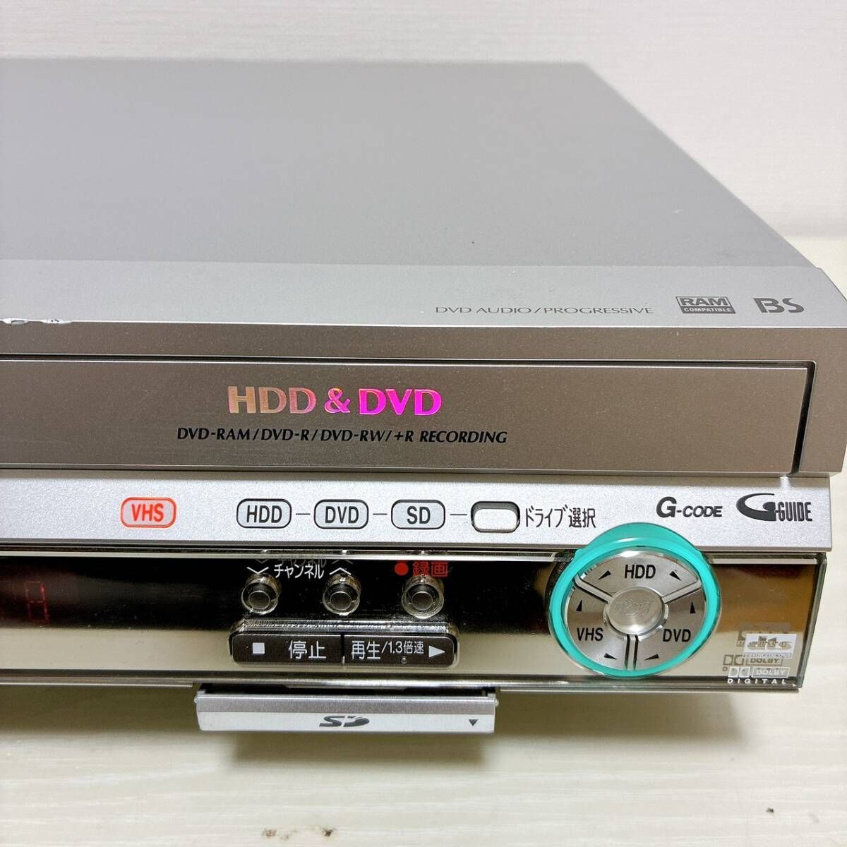 メンテ済み☆動作美品 DMR-EH70V パナソニック ビデオデッキ ダビング可 T09826600 【整備品・訳あり特価品】 Panasonic パナソニック DMR