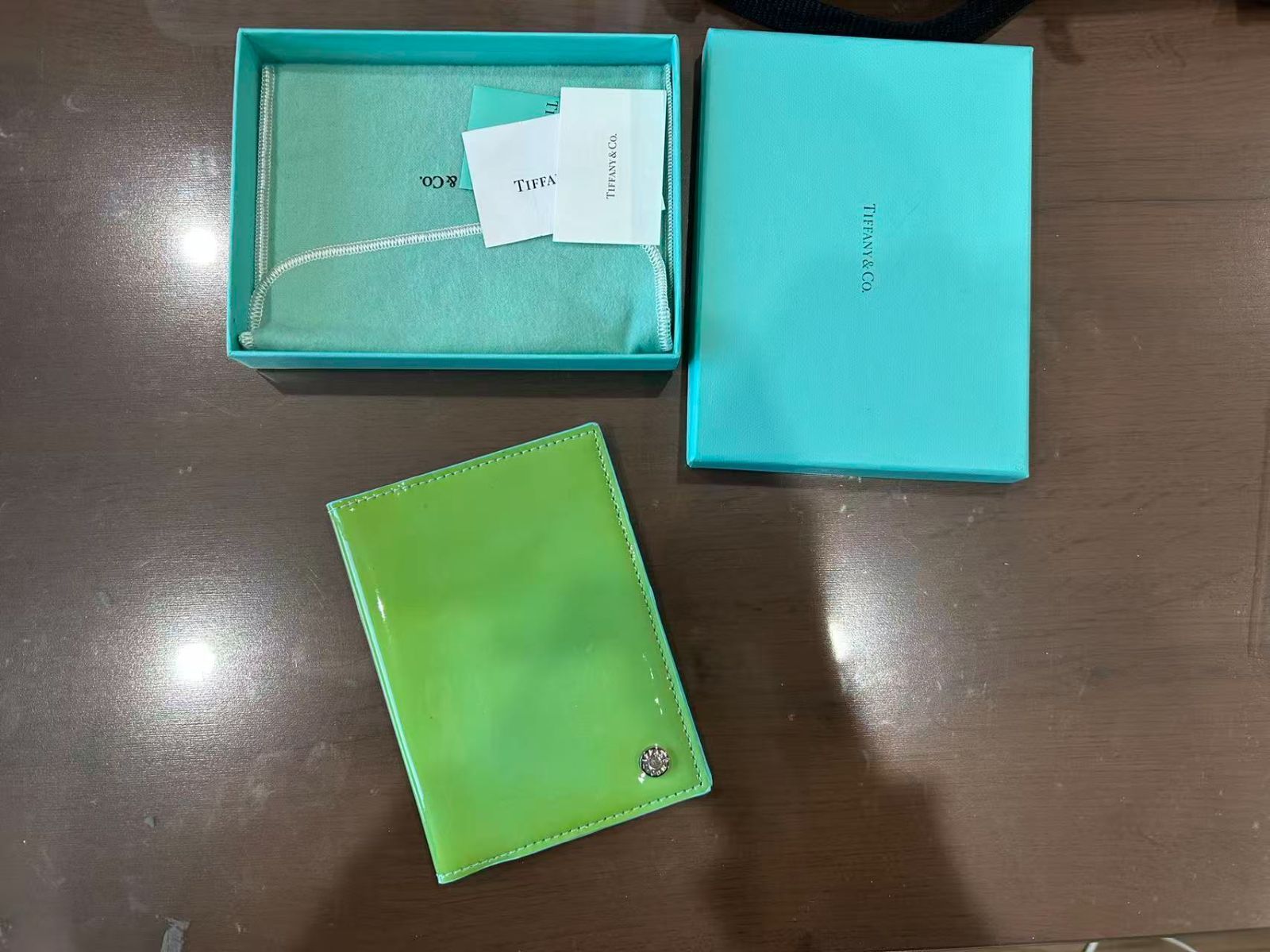 中古品 ティファニー TIFFANY パスポートケース エナメルケース - メルカリ