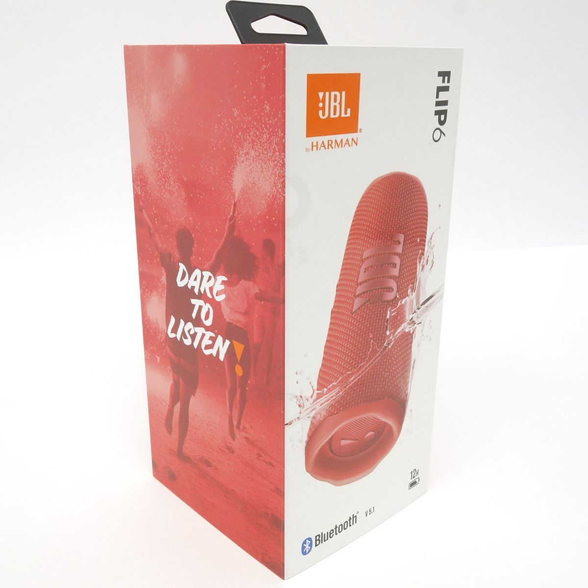 JBL FLIP6 ポータブルスピーカー Bluetoothスピーカー V5.1 レッド