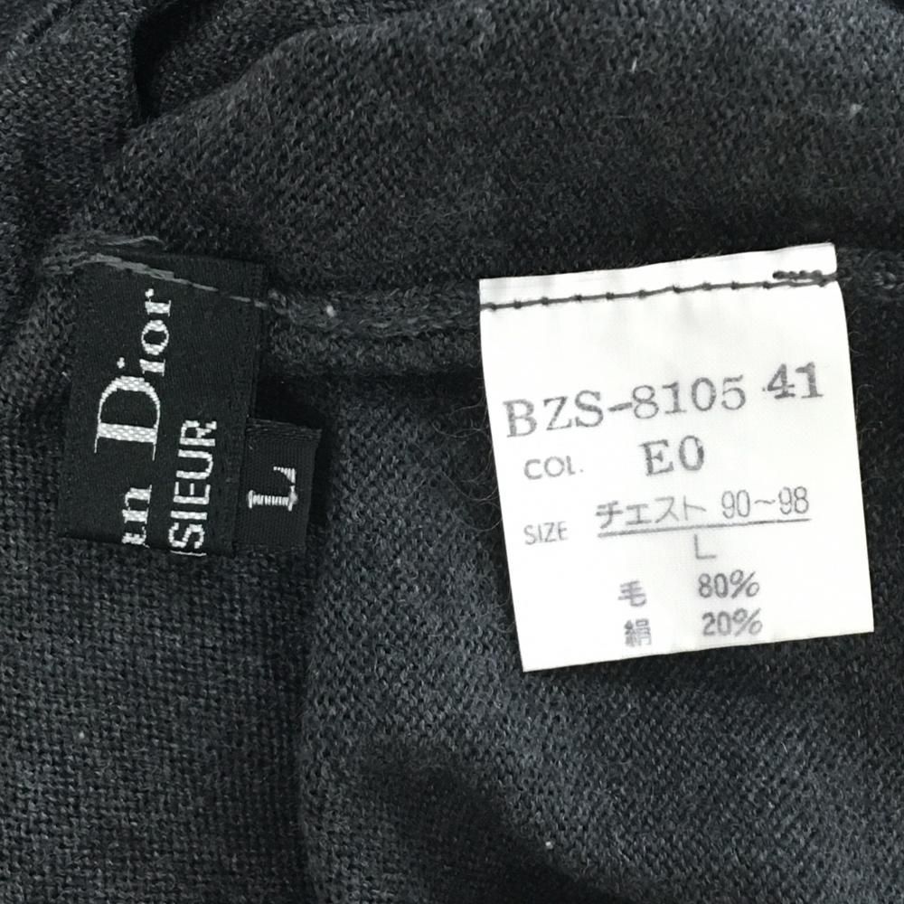 超美品】クリスチャンディオールムッシュ タートルネックセーター