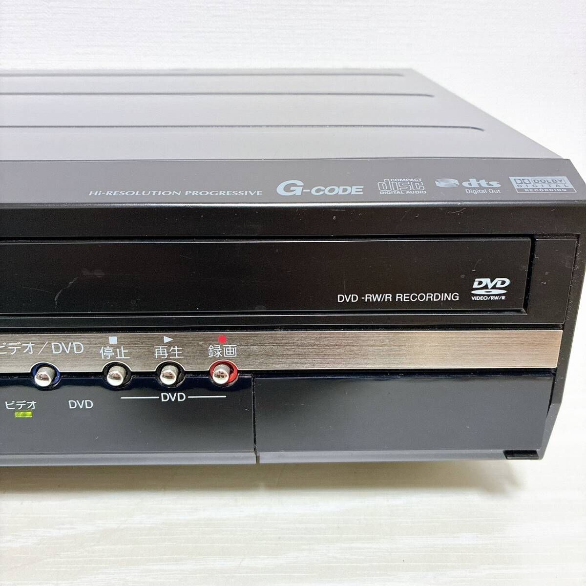 T09833850 【整備品】 TOSHIBA 東芝 VHS/DVD 一体型 ビデオレコーダー