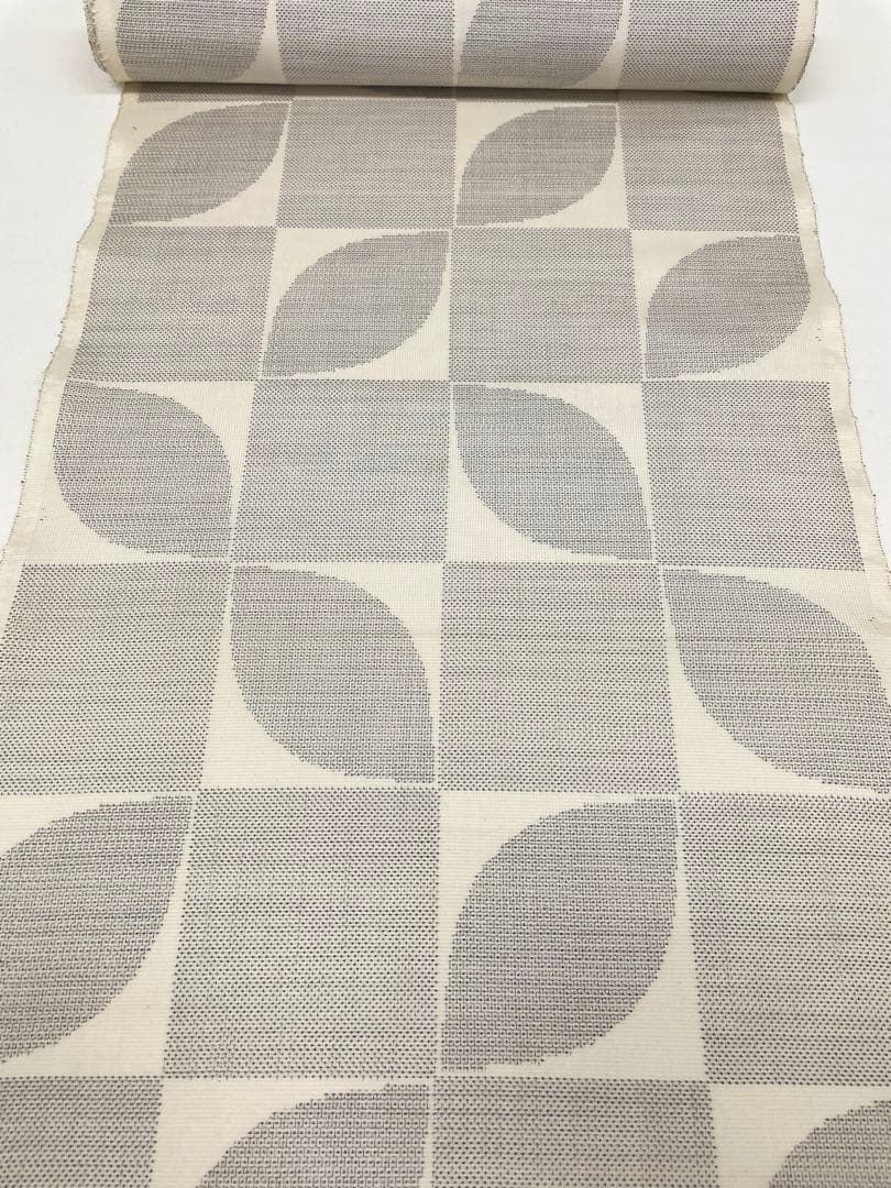 本場大島紬 白大島 田畑織物 経済大臣指定伝統的 正絹 反物 T 9193