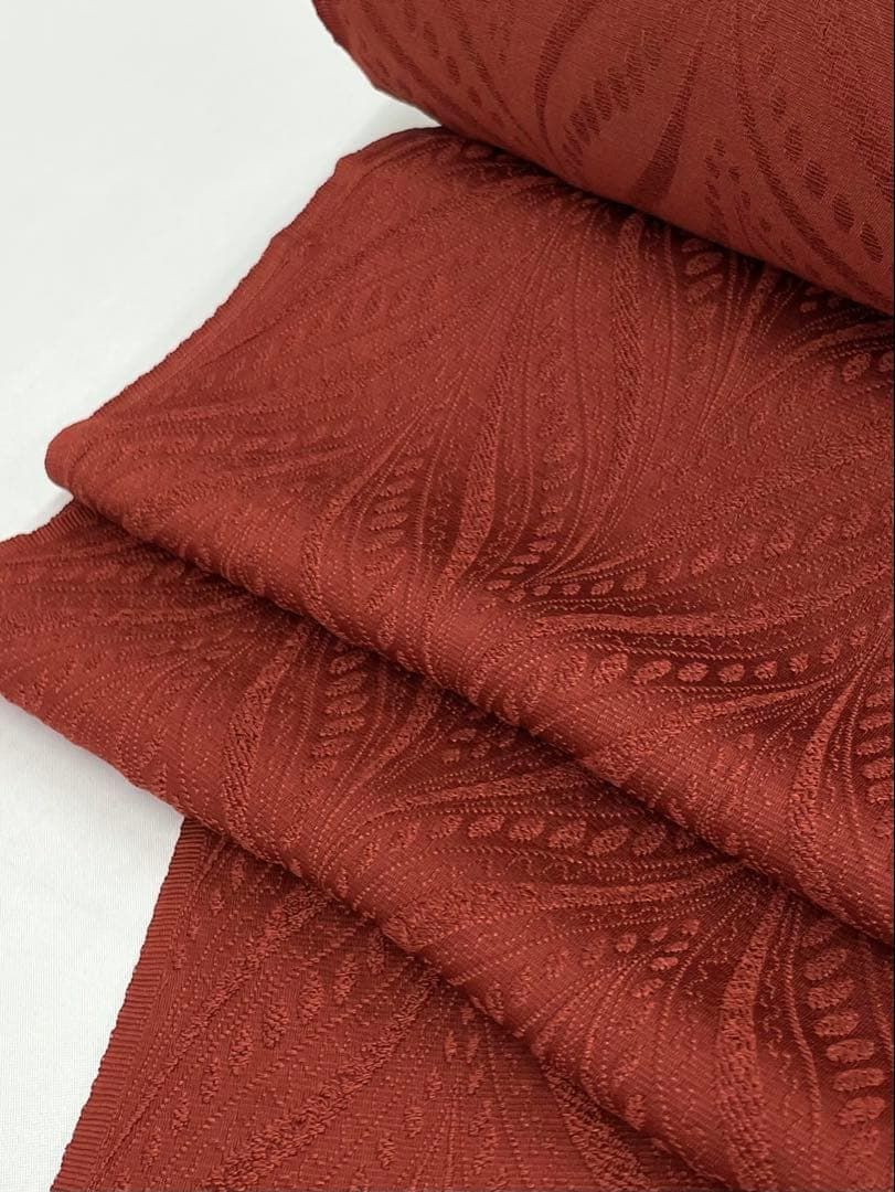 コート地 ふくれ織 紋意匠 本草木染 堅牢染 正絹 反物 T9188 - メルカリ