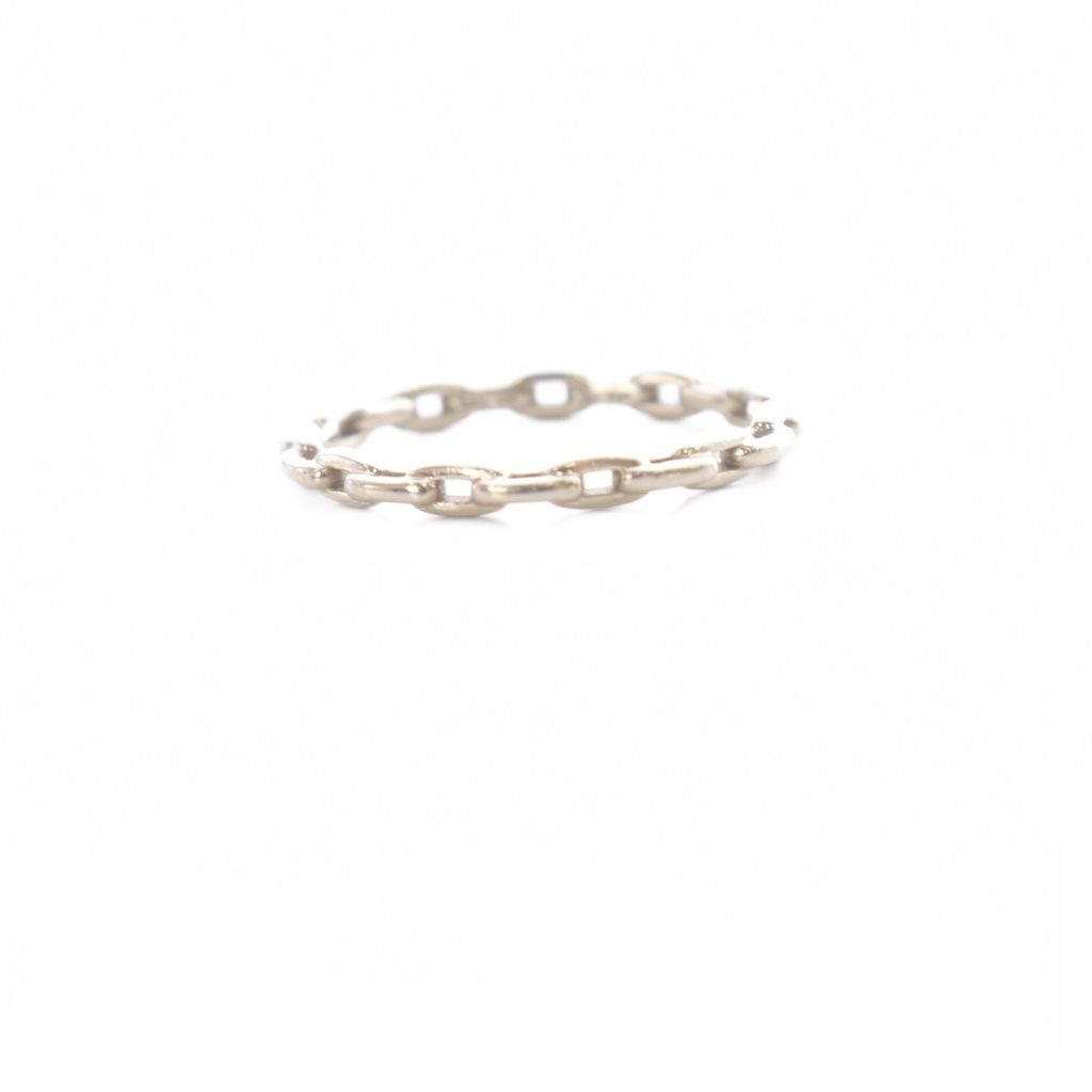 エテ ete bijoux K 18 指輪 RBGチェーンリング 12号 ゴールド