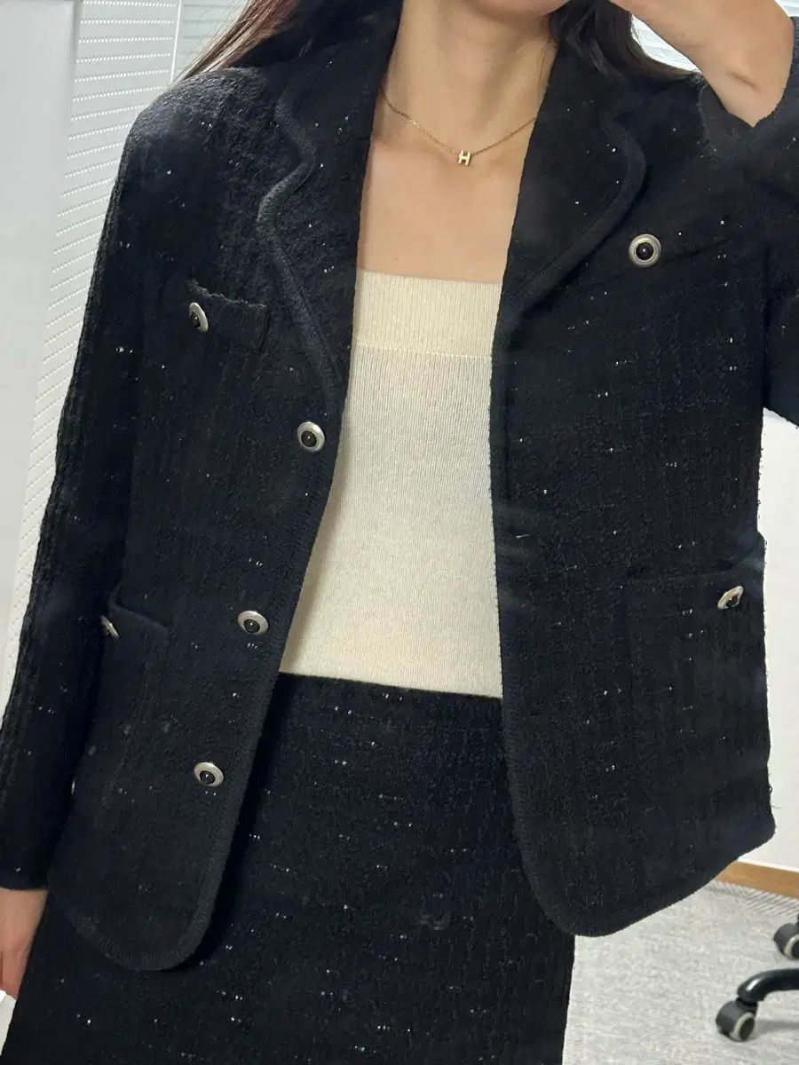 ツイード セットアップ