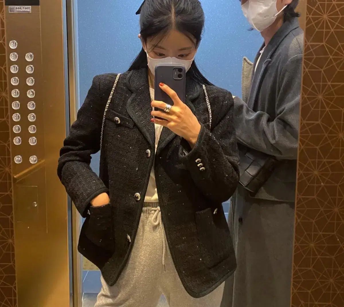 ツイード セットアップ