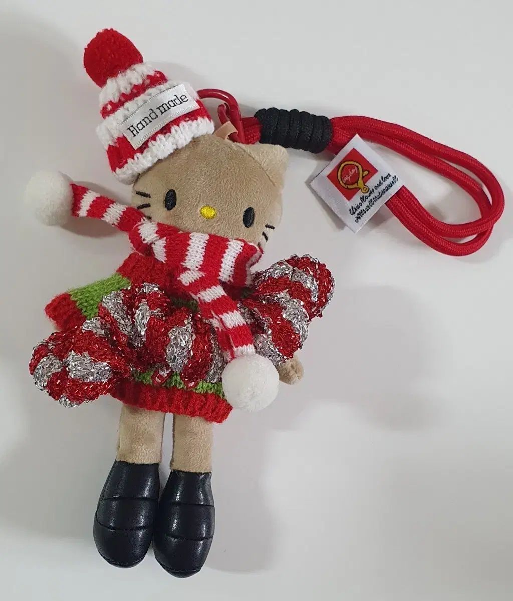 ハローキティ クリスマスツリー ロングストラップ キーホルダー - メルカリ