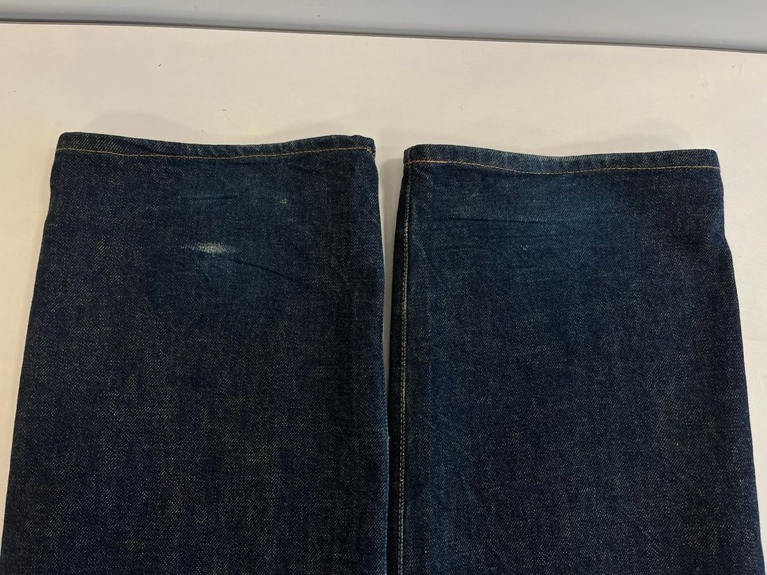 エヴィス EVISU 虎耳 トラ耳 NO.2 大黒 ビッグカモメ 白 ジーンズ