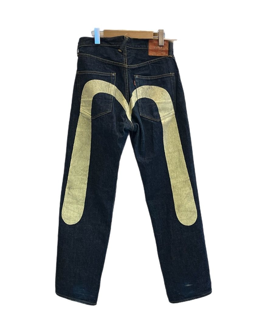 【美品】 EVISU 大黒 ピンク No.2 2001 トラ耳 虎耳 W35 濃 ピンク大黒 虎耳 2001 NO2 エヴィス エビス evisu エヴィスジーンズ