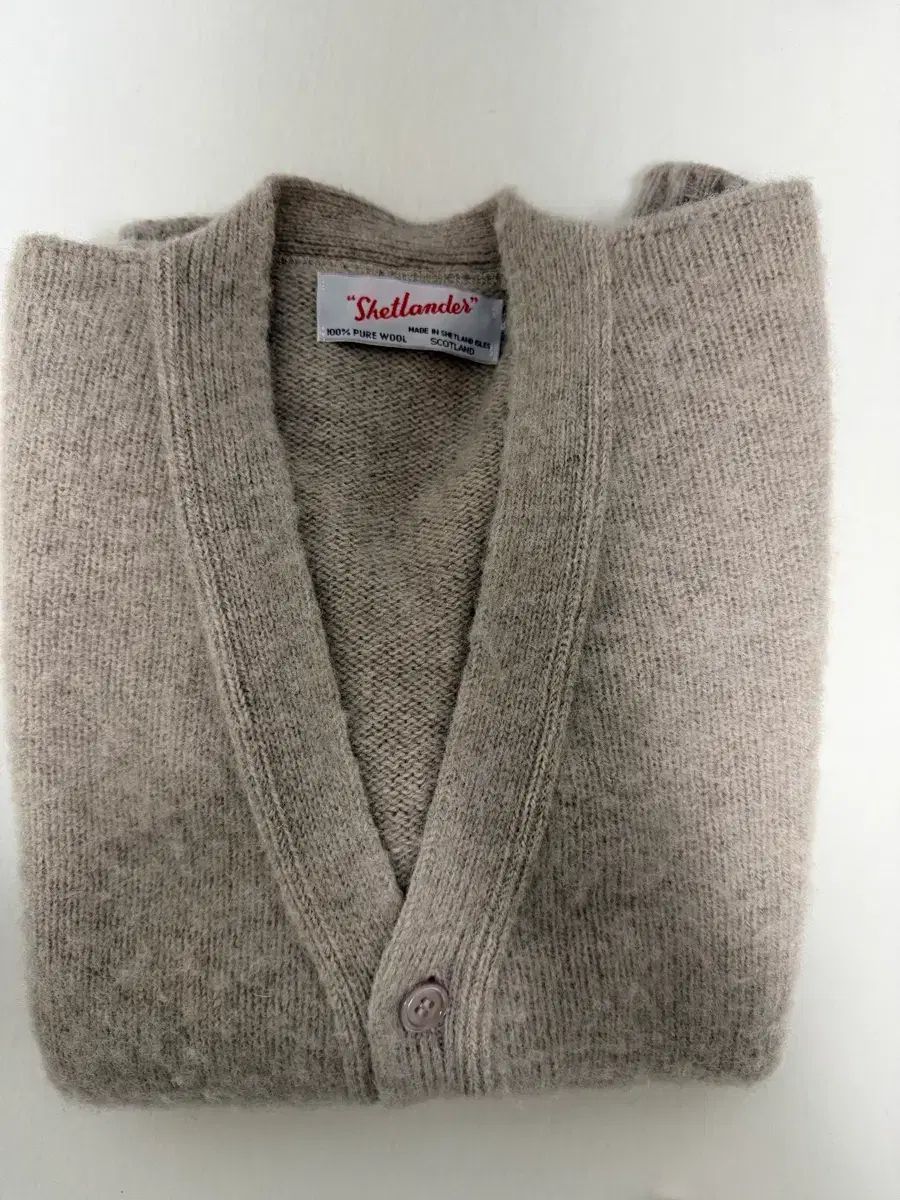 シャトランド ハーレーオブスコットランド カーディガン 38