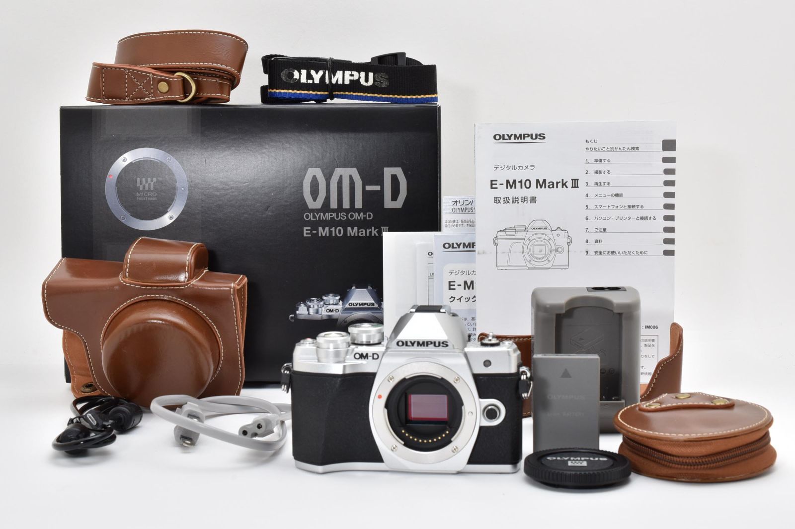 良品】OLYMPUS オリンパス OM-D E-M10 Mark III ボディ シャッター数