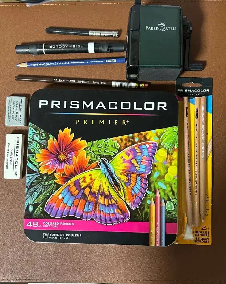 プリズマ 色鉛筆 鉛筆削り など