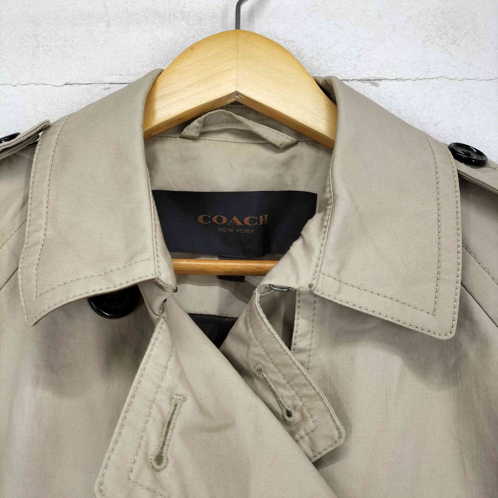  コーチ COACH ハーフトレンチコート レディース import M トレンチコート スプリングコート ジャケット アウター