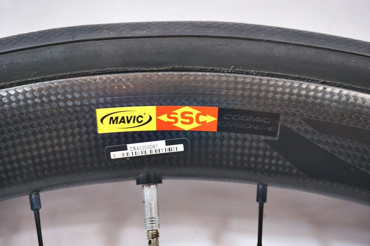 MAVIC 「マビック」 COSMIC CARBONE 40 シマノ11速 ホイールセット 