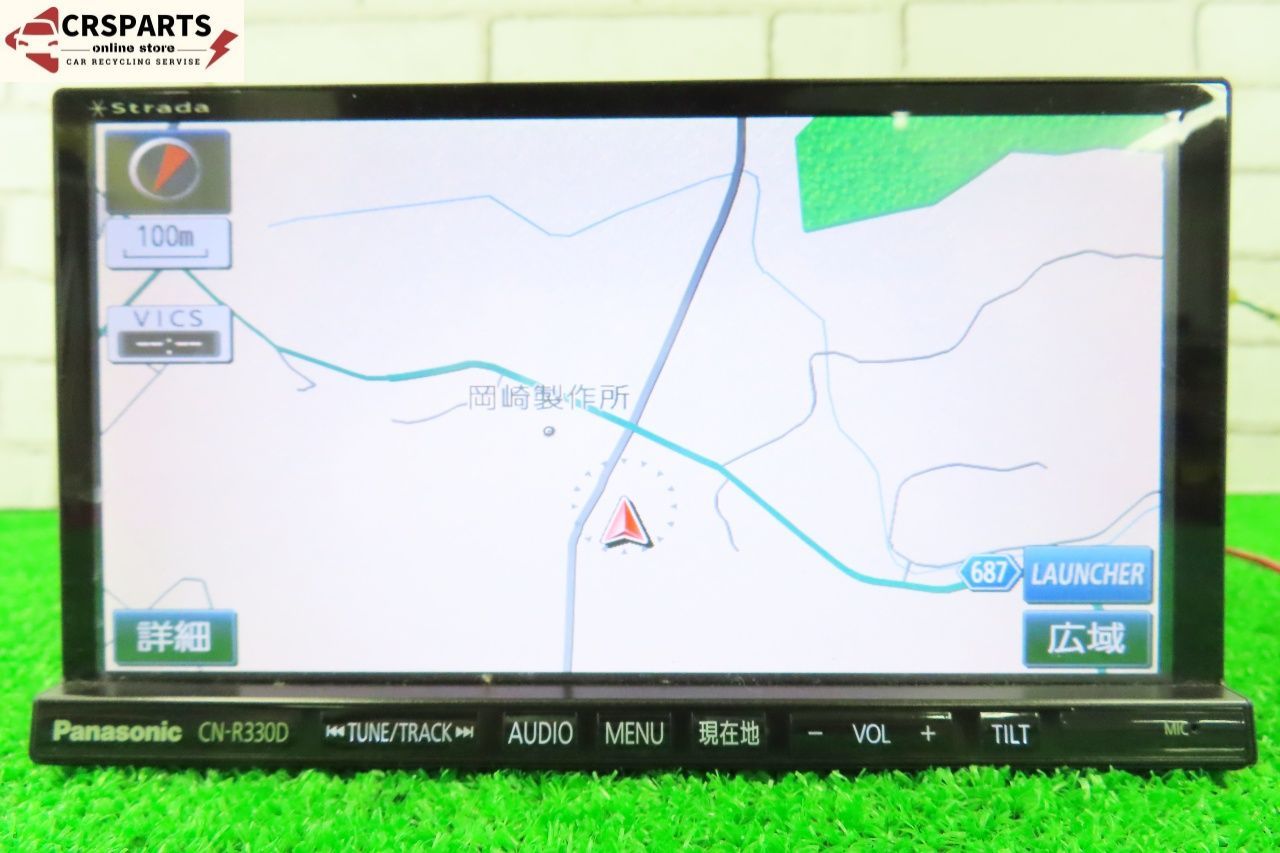 パナソニック ストラーダ CN-R330D 2014年度地図 CN-R330D カーナビ