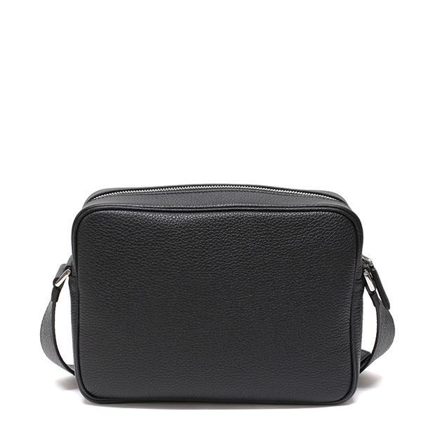 25AWモデル プラダ PRADA メンズ レザー ショルダーバッグ【NERO