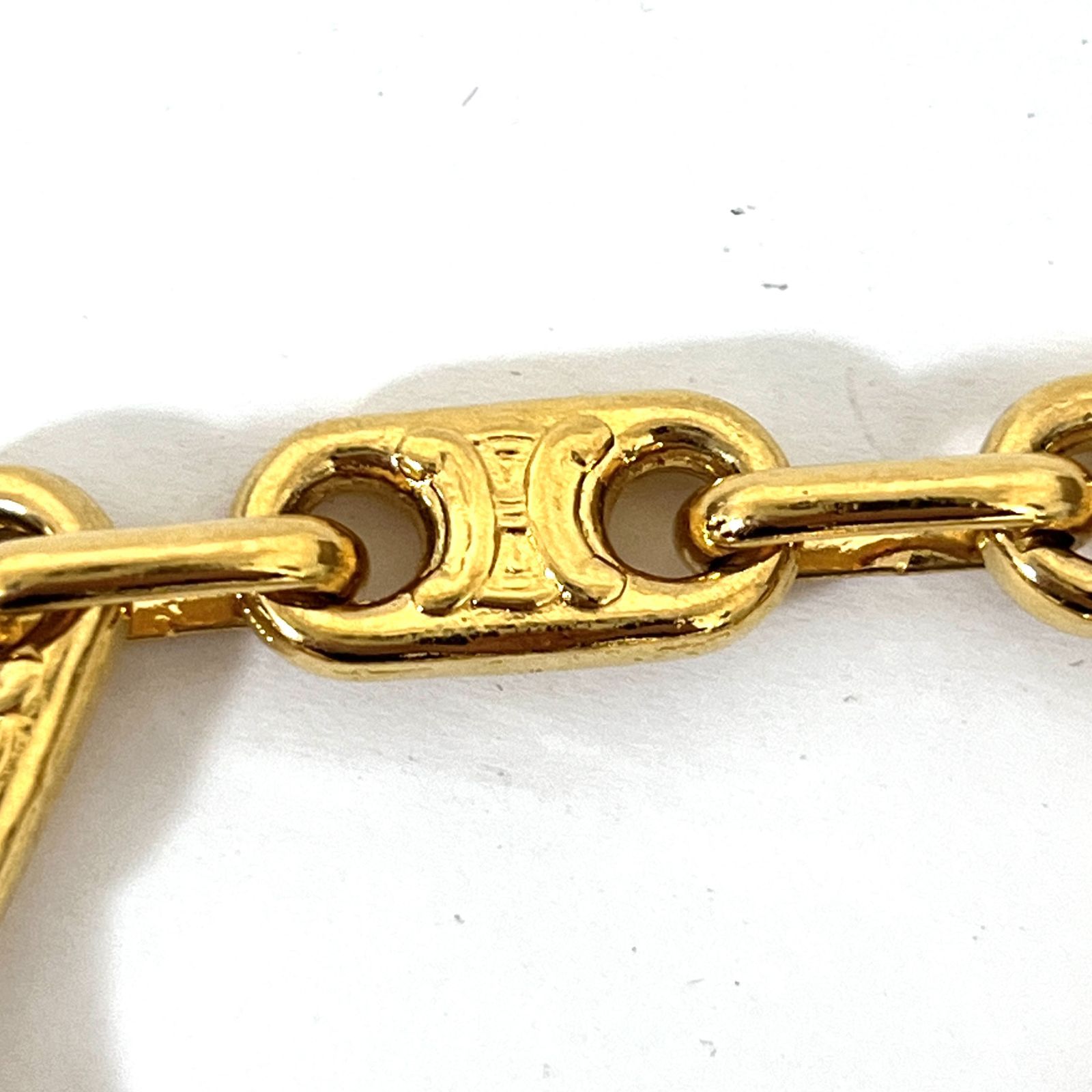 CELINE セリーヌ トリオンフ　マカダム ロゴ ゴールドカラー ブレスレット 楽天市場】セリーヌ オールドセリーヌ・OLDCELINE・マカダム