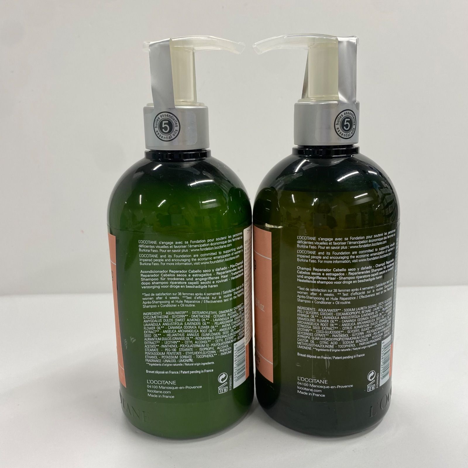 K2254 L'OCCITANE ロクシタン ファイブハーブス Rシャンプー & R