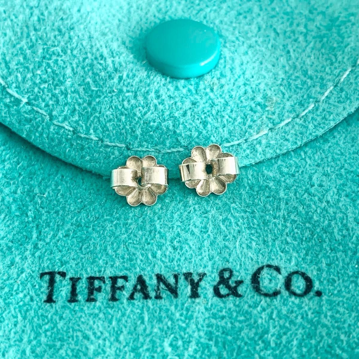 ティファニー ハート ロープ クロス コンビ ピアス 925 P23e - メルカリ