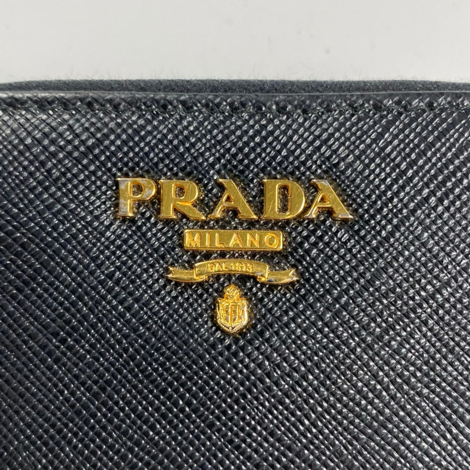 PRADA プラダ / サフィアーノ ラウンドファスナー コインケース 1MM268
