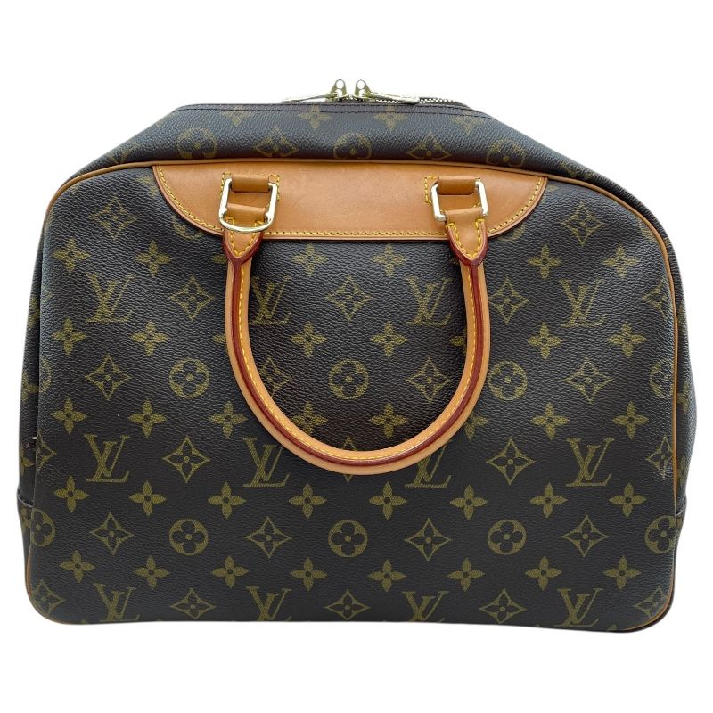 ルイ ヴィトン LOUIS VUITTON ドーヴィル M 47270 ブラウン モノグラムキャンバス レディース ハンドバッグ