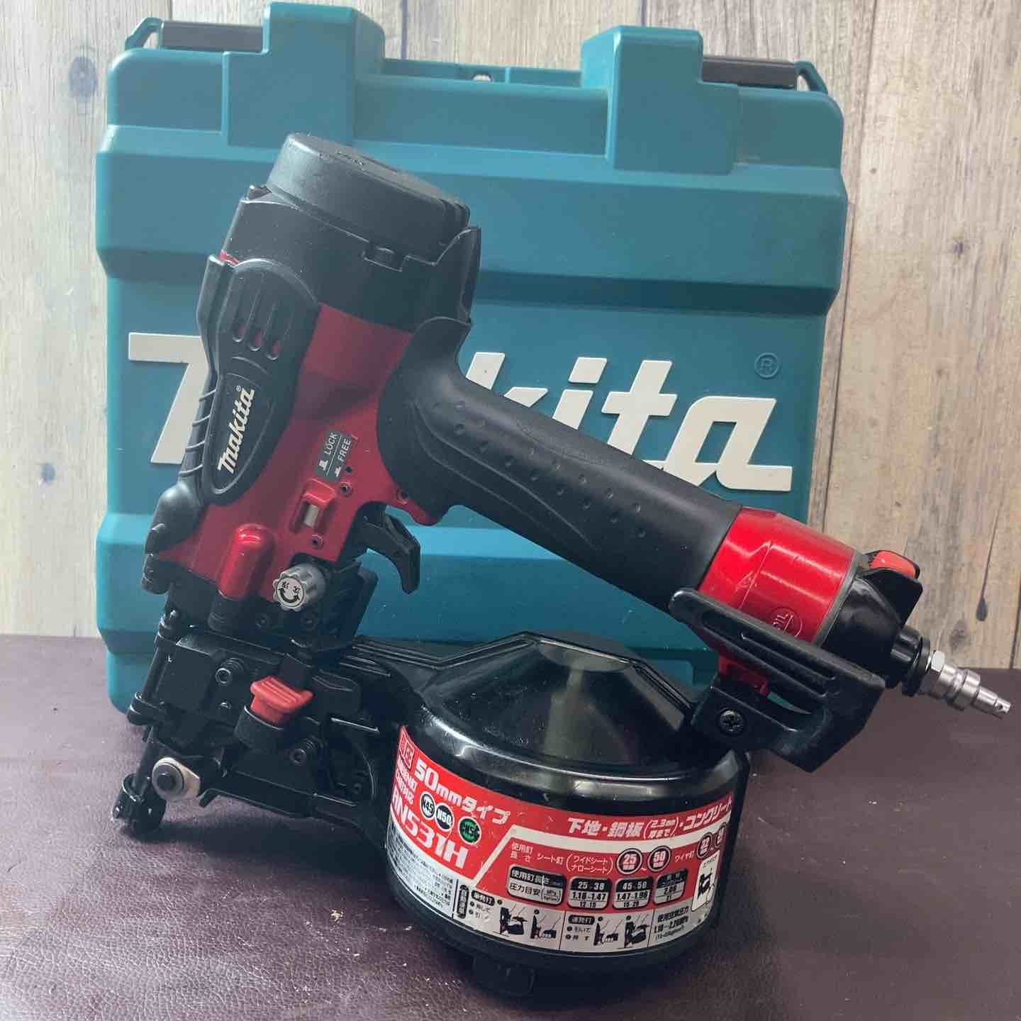 品 マキタ makita 高圧エア釘打ち機 AN 531 H