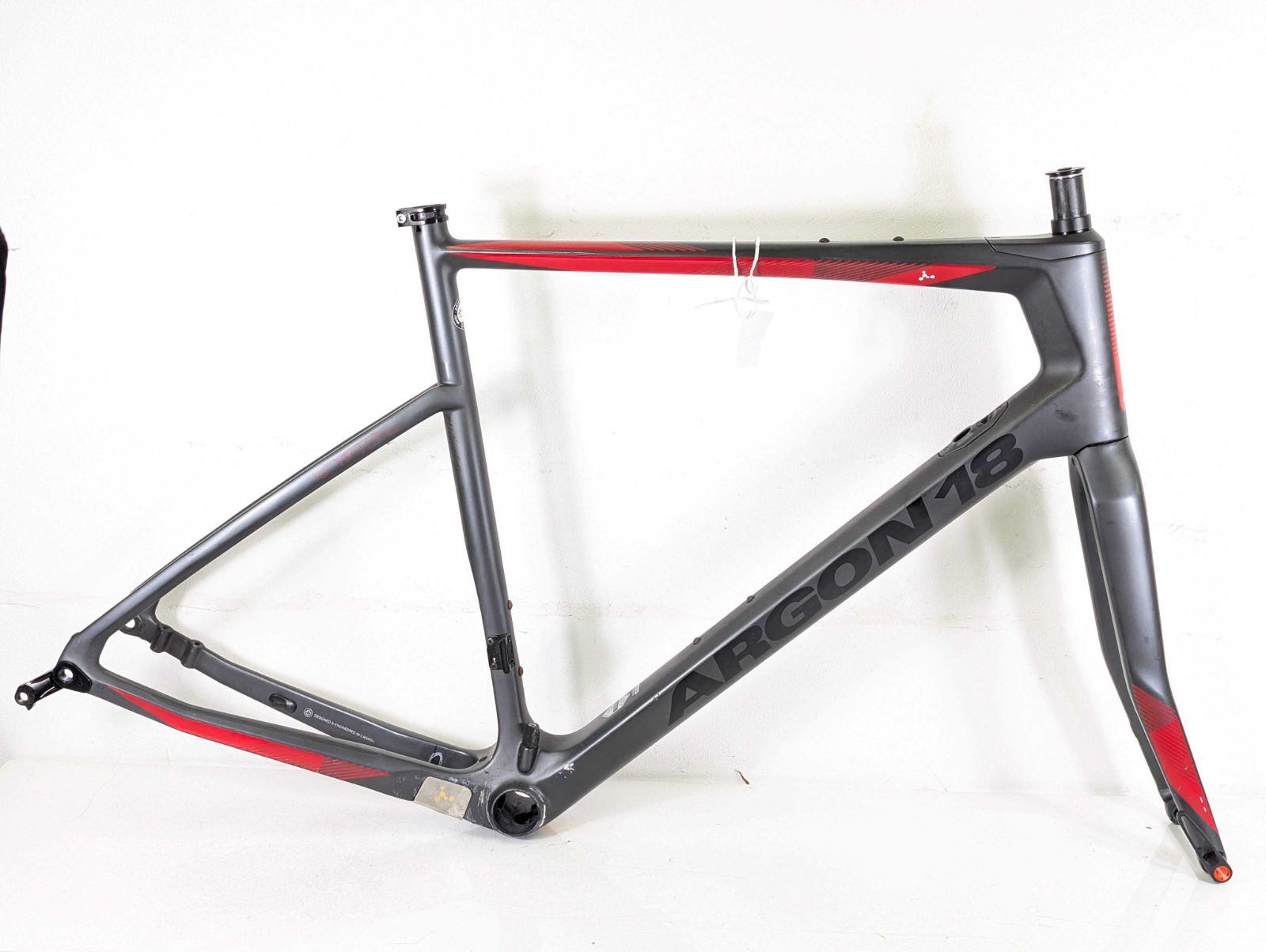 並品 Argon 18 Krypton GF 2018モデル ディスクブレーキ ロードバイク カーボン Lサイズ フレームセット