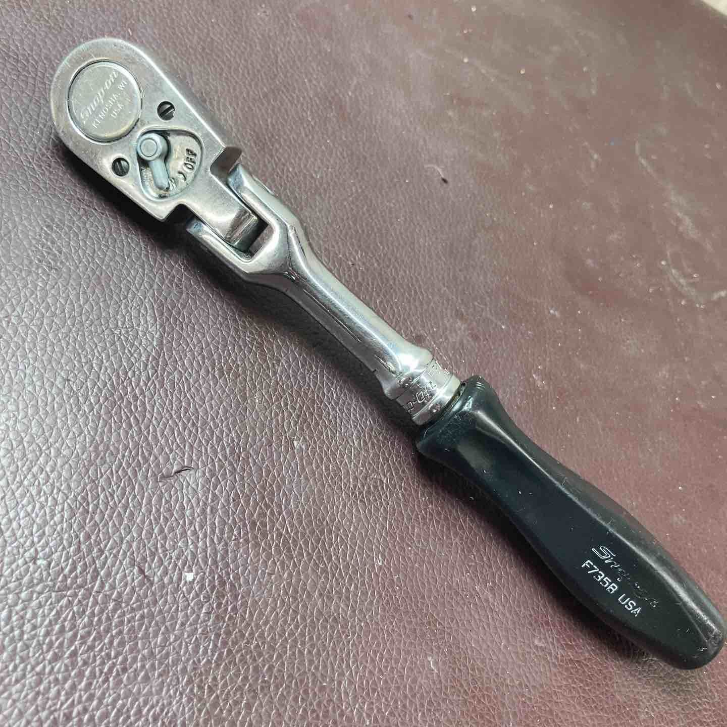 品 スナップオン Snap-on 3 8 首振りラチェットレンチ F 735 B