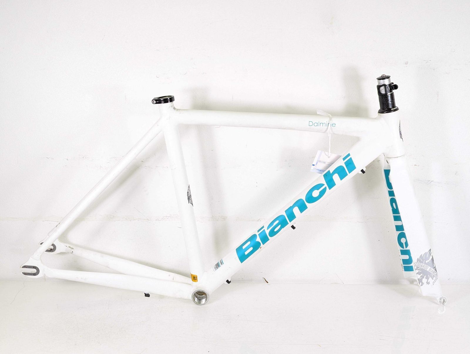 並品 Bianchi ビアンキ Dalmine 49 サイズ リム フレームセット