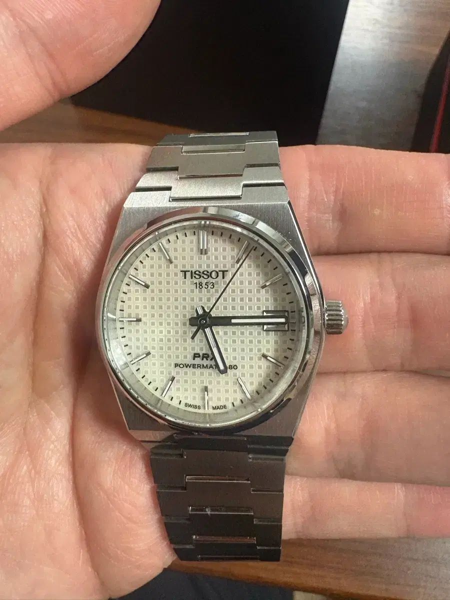 TISSOT PRX 35 mm mopマザーオブパール オートマティック