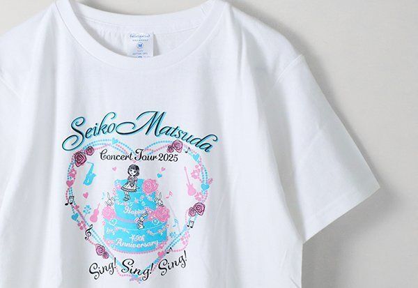 美品* 松田聖子 2025年 コンサート ツアー Tシャツ Mサイズ 白