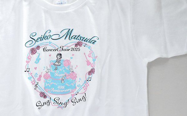 美品* 松田聖子 2025年 コンサート ツアー Tシャツ Mサイズ 白