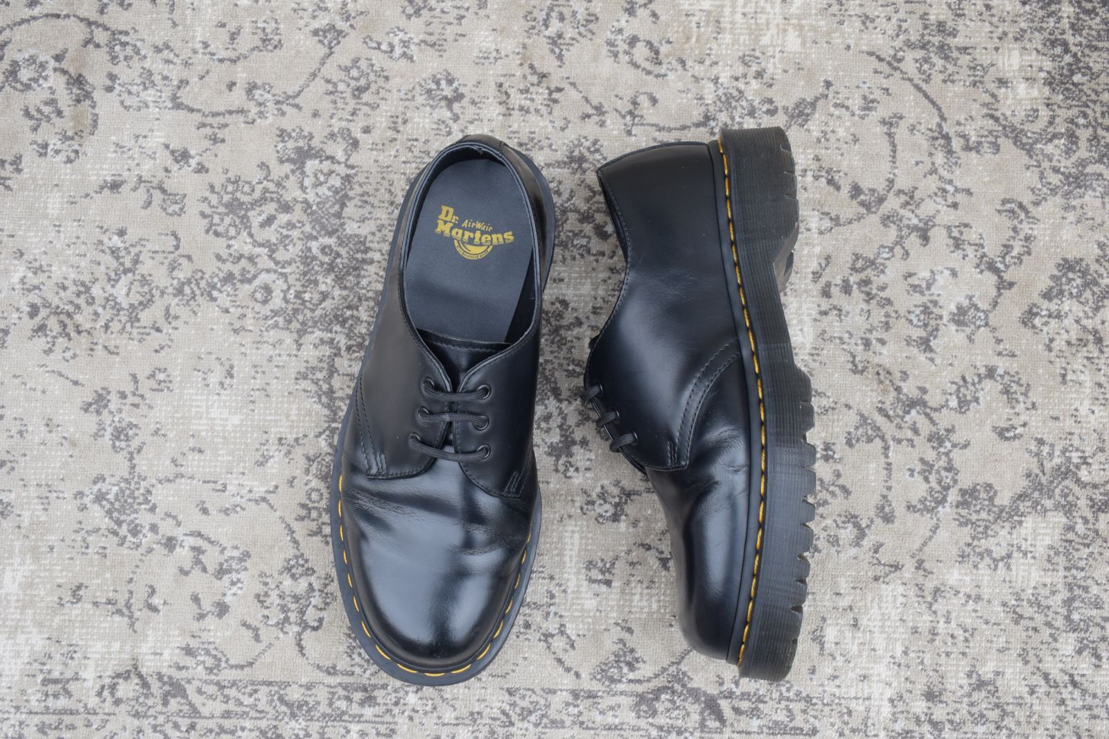 Dr.Martens ドクターマーチン LOUIS ルイス 日本 モデル サイドゴア ローカット 黒 ブラック UK 8 US 9 EU 42 27.0 cm W 3438