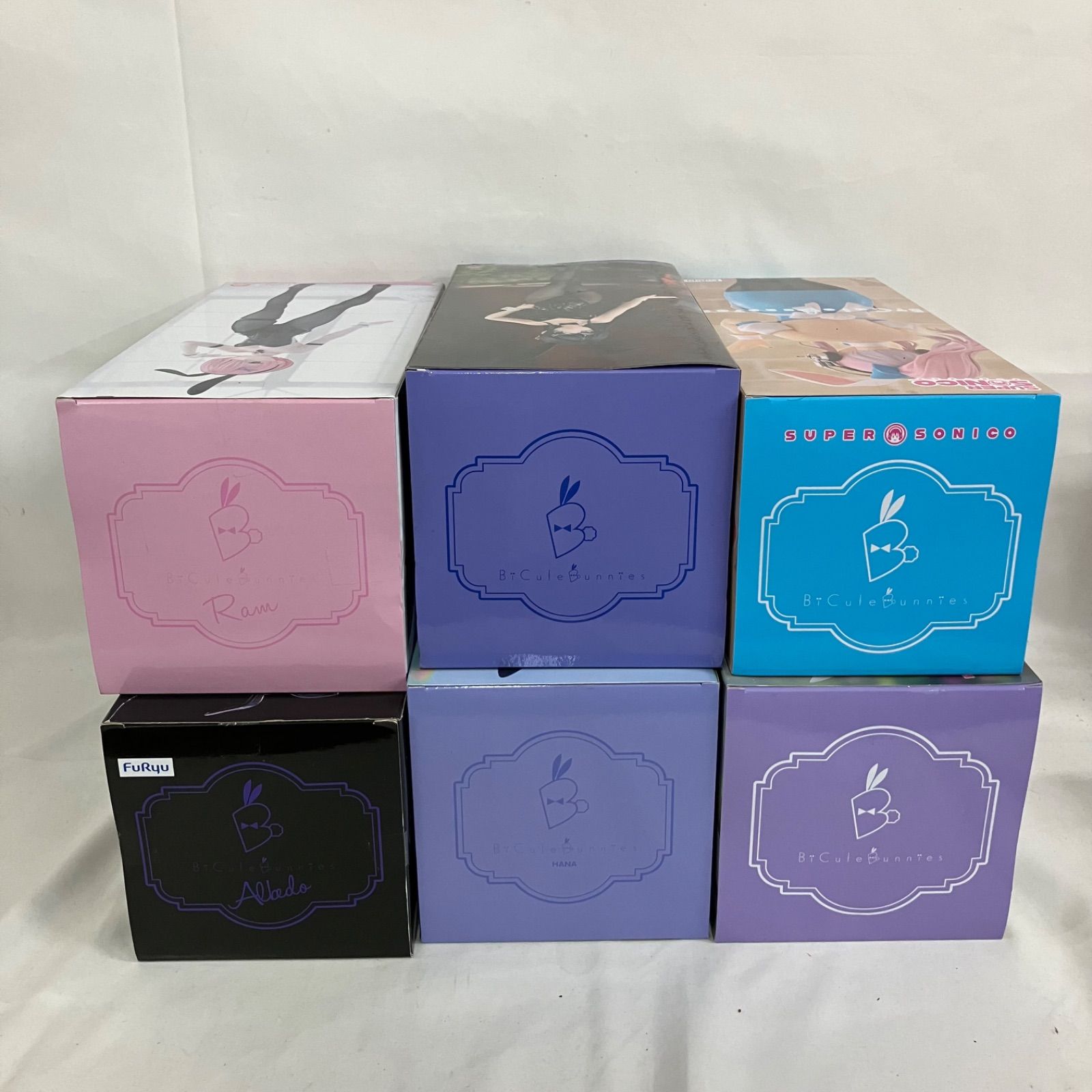 未開封 BiCute Bunnies Figure まとめ フィギュア 6個セット SFQ515