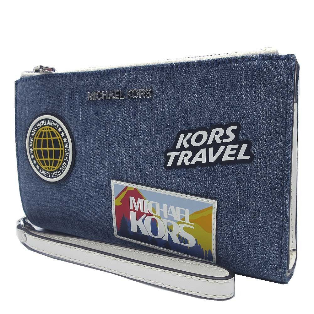 新品】マイケルコース 35R5STVW3C DENIM (デニム) 財布 長財布 MICHAEL 
