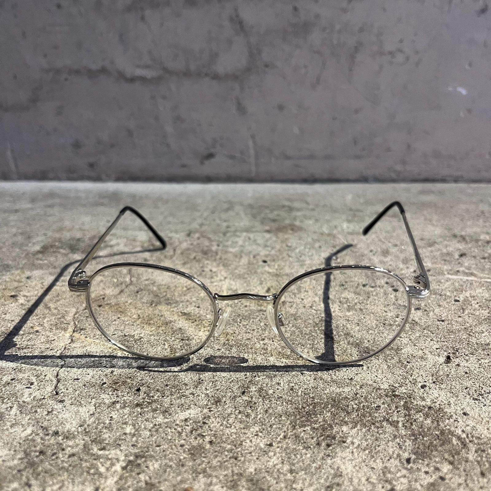 MOSCOT DOV SILVER 45 size モスコット ドーヴ シルバー ラウンドメタルフレーム 眼鏡