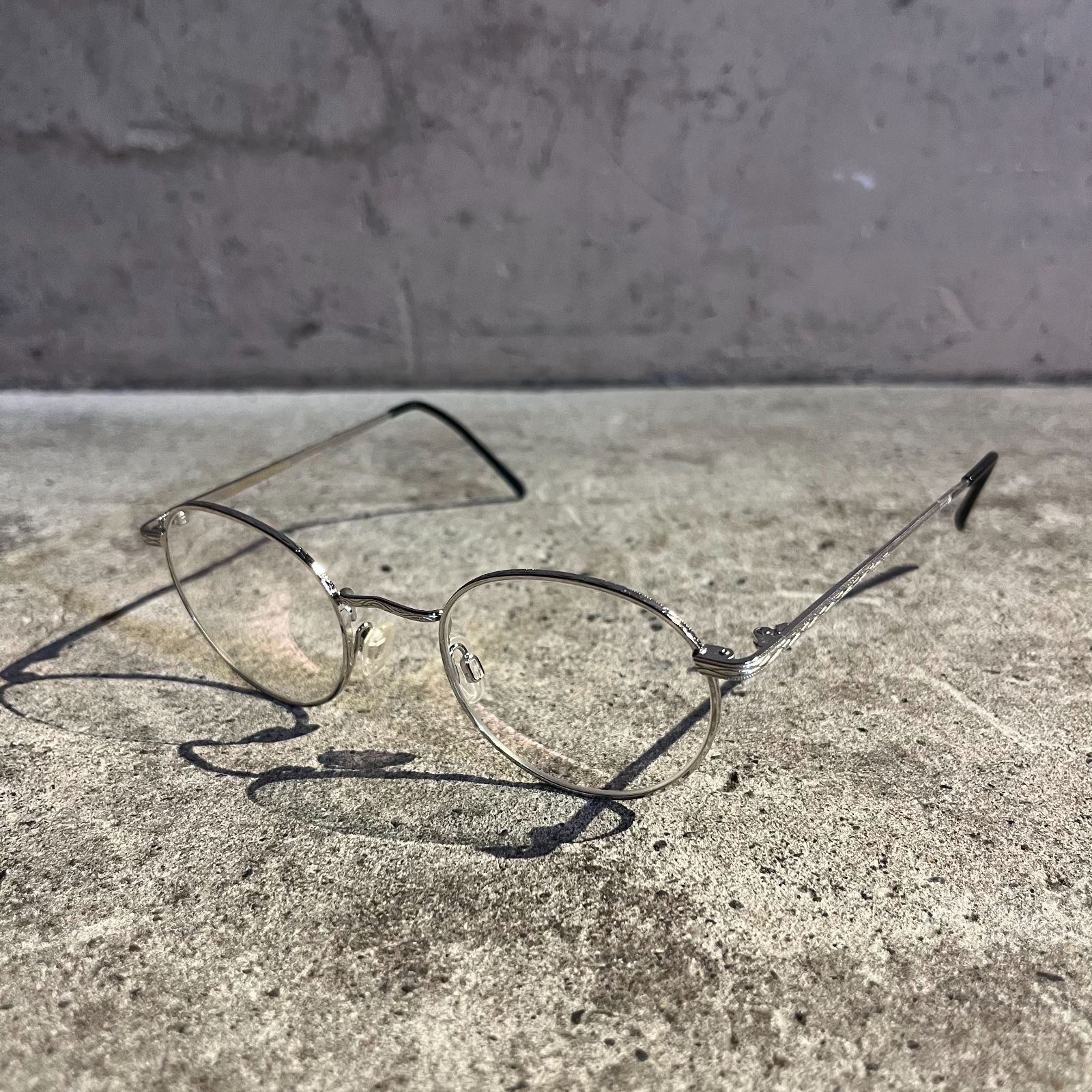 MOSCOT DOV SILVER 45 size モスコット ドーヴ シルバー ラウンドメタルフレーム 眼鏡